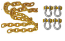 [10060] Safety Tow Chain Herc Alloy, 8T Rated